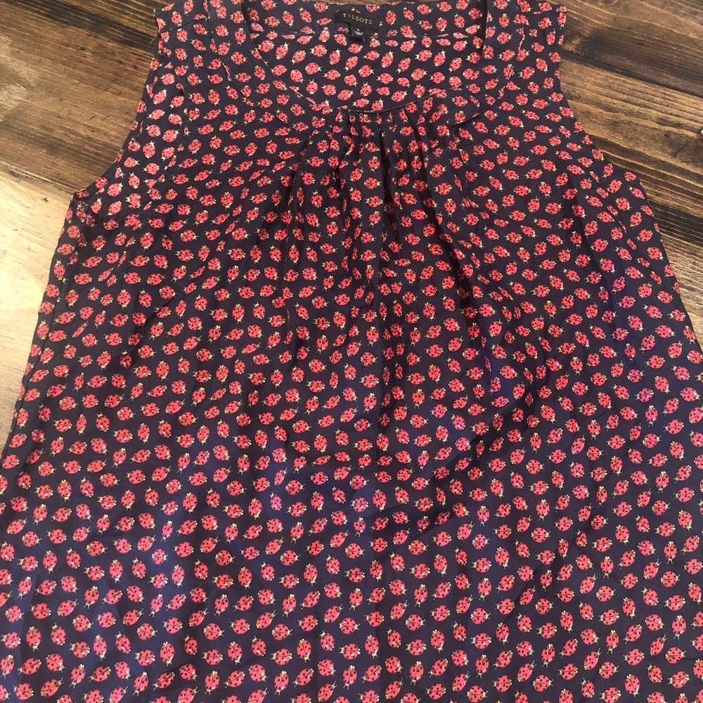 Talbots Ladybug shirt